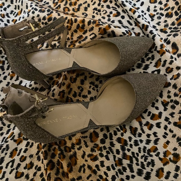 Adrienne Vittadini sparkle heels - Picture 3 of 4